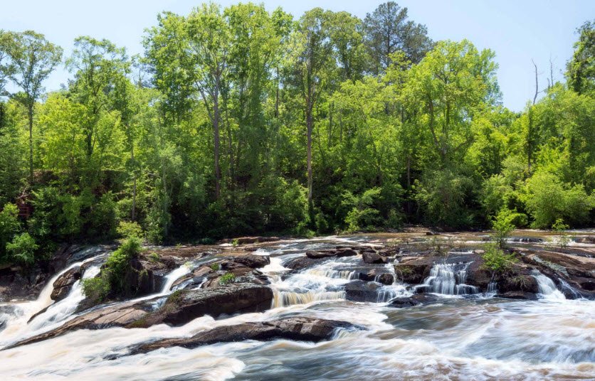 High Falls State Park, Georgia, USA